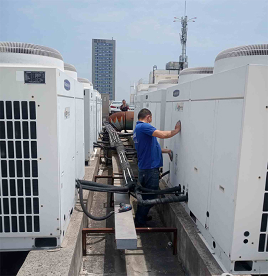 迎泽中央空调制热和不制冷系统维修方法